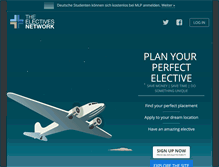 Tablet Screenshot of electives.net